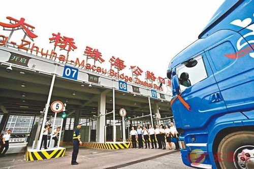 粵西物流暢享大橋通車紅利，助力區域貨物運輸提速增效